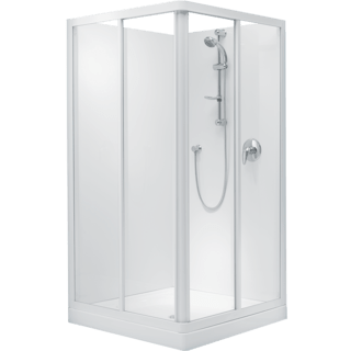 Sapphire Square Corner Sliding Shower 900x900mm